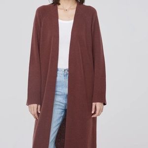 MAKENA LONGLINE CASHMERE CARDIGAN FROM NAKEDCASHMERE